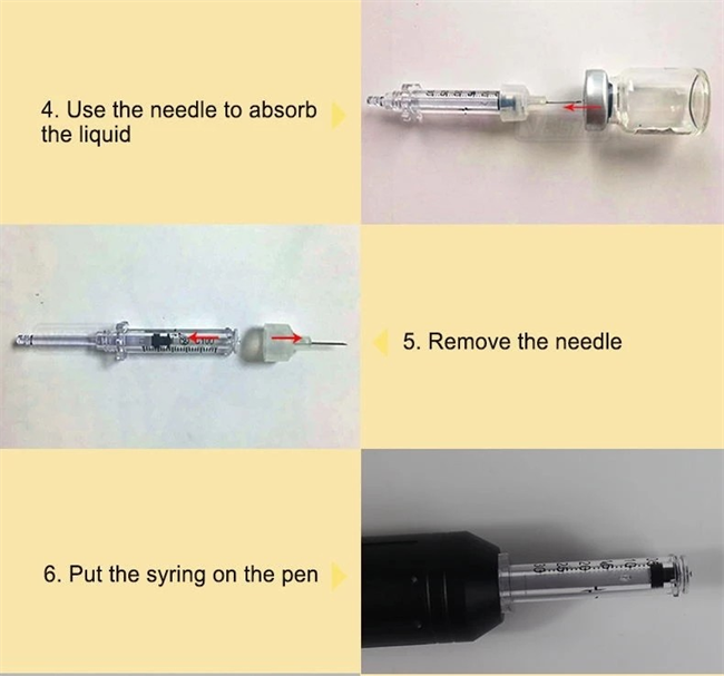 Rotary Hyaluronic Acid Pen Gold Hyaluron Needle Free Lip Filler 0.4kg