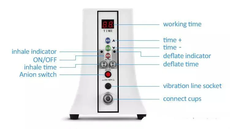 Portable Vacuum Hip Butt Enhancement Breast Enlargement Massage Machine 0