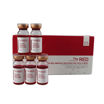Red Ampoules Lipolytic Lipo Lab PPC Solution Weight Loss Dissolve Fat
