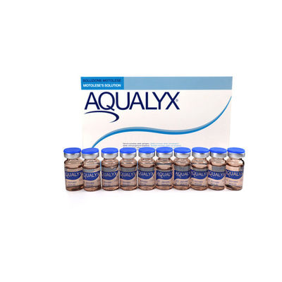 Aqualyx Dissolve Fat Lipolysis Lipolytic Solution slimming 10 vials*8ml