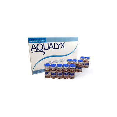 Aqualyx Dissolve Fat Lipolysis Lipolytic Solution slimming 10 vials*8ml