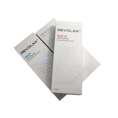 Revolax 1.1ml Hyaluronic Acid Dermal Filler Deep Sub-Q For Face