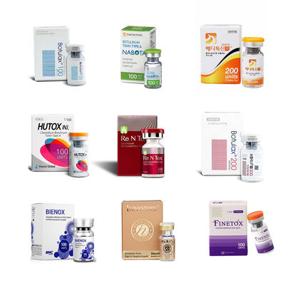 50IU 100U 150UI 200U Allergan Botox Botulinum Toxin Type A Innotox Botulax Nabota