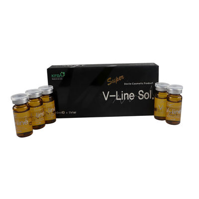 V Line Sol Fat Dissolving Injections Face Lipolytic Super 5pcs*10ml