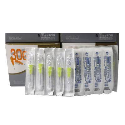 100PCS/Box 30g 32g 34G 4mm 13mm 25mm Micro Needle Hypodermic Injection Syringe Needle