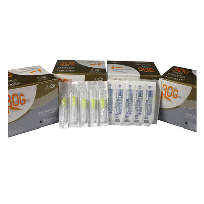 100PCS/Box 30g 32g 34G 4mm 13mm 25mm Micro Needle Hypodermic Injection Syringe Needle