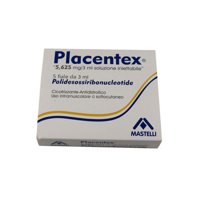 face Placentex PDRN Salmon 3ml * 5 vials Rejuvenation Injectable Dermal Fillers Ampoules