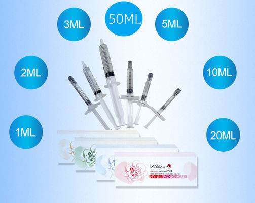 Dermal Filler 1ml 2ml 3ml 5ml 10ml 20ml 50ml HA Filler Hyaluronic Acid Injection wrinkels