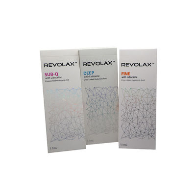 Revolax Fine Deep Sub-Q Crosslinked Hyaluronic Acid Dermal Filler Injection 24 mg/ml