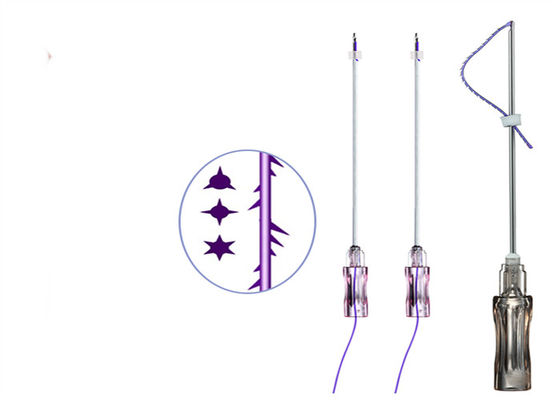 Absorbable Collagen Pdo Thread Filler Cog 6D W Cannula Lifting Thread