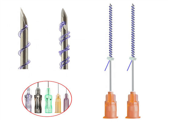 Absorbable Collagen Pdo Thread Filler Cog 6D W Cannula Lifting Thread