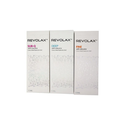 Revolax Fine Deep Sub-q Hyaluronic Acid Filler 1.1ml Revolax