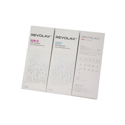 Revolax Fine Deep Sub-q Hyaluronic Acid Filler 1.1ml Revolax