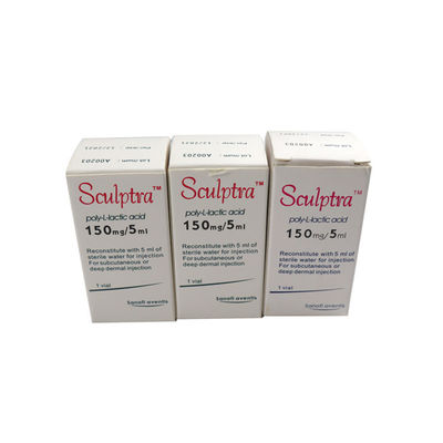 150mg Powder PLLA Poly-l-lactic Acid 5ml Demal Filler Anti-aging Sculpta