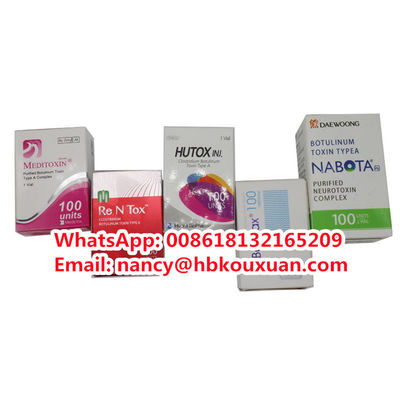 Original Botox 50u 100iu 200iu Botulinum Toxin Type A Botulax Nobota Meditoxin