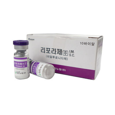 Liporases 1500 IU 1 Box Lipo Lab Ppc Solution Hyaluronidases Dissolves Filler