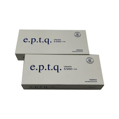 e.p.t.q. Cross-Linked Hyaluronic Acid Dermal Filler S100, S300, S500