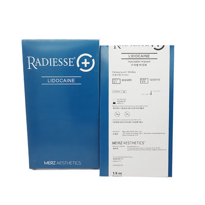 Radiesse Reduction of wrinkles folds hyaluronic acid dermal filler 1.5ml 0.8ml