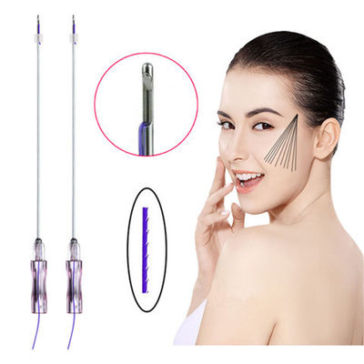 Ultra Face V Lift Thread Pdo Skin Tightening Pdo Pcl Plla Cog Mono Screw Threads Lift Face Pdo Thread