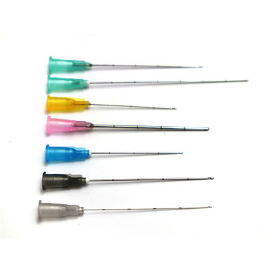 Disposable Aesthetic Clinic Blunt Needle 25g 50mm Sterile Fine Micro Cannulas