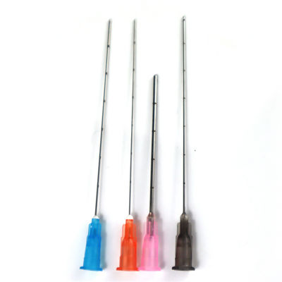 Korea high quality cannula needle 18g 25g 22g 50mm 70mm micro blunt cannula needle
