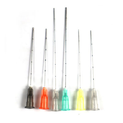 Hypodermic Disposable Micro Cannula Blunt Tip Needle With Flexible