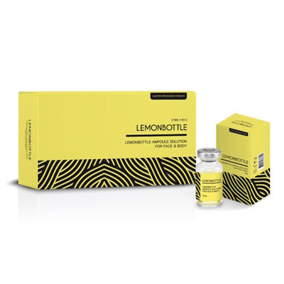 Lemon Bottle Ampoule Solution (5X 10ml) Fat Dissolving Injection For Body