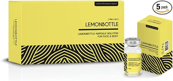 Lemon Bottle 10ml*5 Dissolves Excess Fat and Loses Weight Lipolab Kabelline