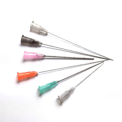 Beauty Micro Cannula Blunt Tip Needles 14g 15g 16g 18g 22g 38mm 50mm 60mm 70mm