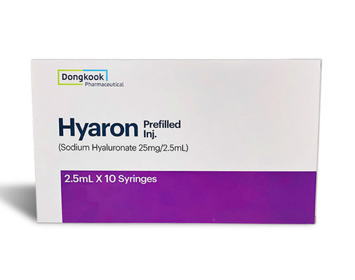 Hyaron Prefilled Inj Deep Skin Hydration Dermal Filler for Face Injection