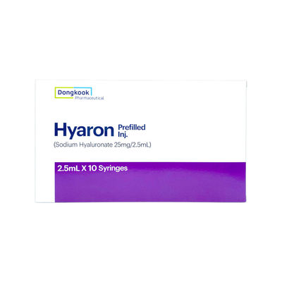 Sodium Hyaluronate 25mg/2.5ml Hyaron Prefilled Inj Injection Skin Rejuvenating