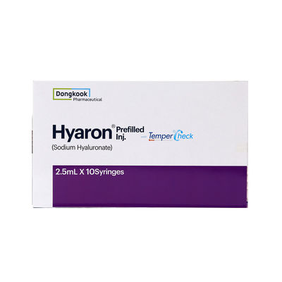 Sodium Hyaluronate 25mg/2.5ml Hyaron Prefilled Inj Injection Skin Rejuvenating