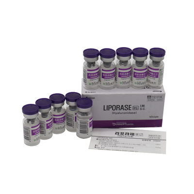 LIPORASE Enzyme Hydrolyzes Hyaluronic Acid Dissolve Hyaluronic Acid Dermal Fillers