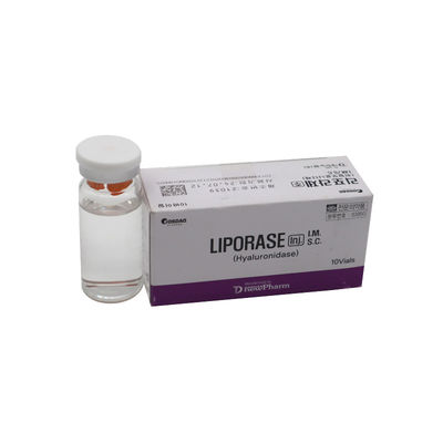 LIPORASE Enzyme Hydrolyzes Hyaluronic Acid Dissolve Hyaluronic Acid Dermal Fillers
