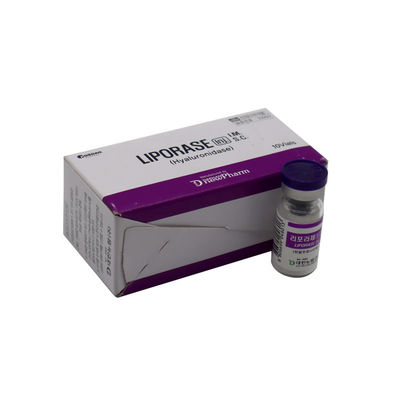 LIPORASE Enzyme Hydrolyzes Hyaluronic Acid Dissolve Hyaluronic Acid Dermal Fillers