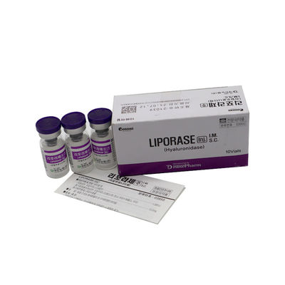 LIPORASE Enzyme Hydrolyzes Hyaluronic Acid Dissolve Hyaluronic Acid Dermal Fillers