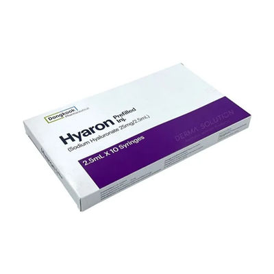 HYARON Skin Booster Glow KIT - 10 Syringes X 2.5ml Cross Linked Hyaluronic Acid Filler