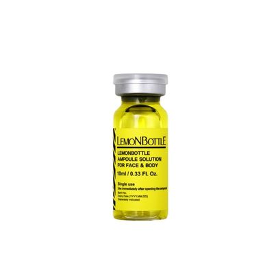 Lemon Bottle 5 X 10ml Ampoule Solution Fat Dissolving