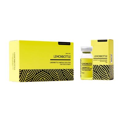 Lemon Bottle Solution Lipolysiias Face Body 10ml X 5 Injection Lose Weight