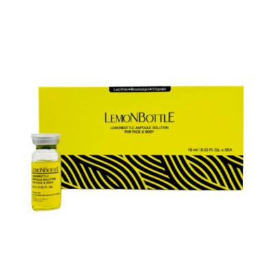 Lemon Bottle Solution Lipolysiias Face Body 10ml X 5 Injection Lose Weight