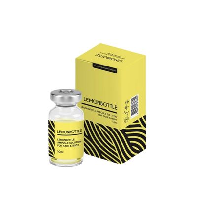 Lemon Bottle 5 X 10ml Ampoule Solution Fat Dissolving