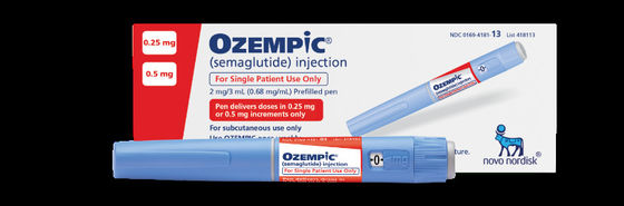 Ozempic Semaglutide Injection 0.5mg 1mg 2mg 1.5ml 3ml