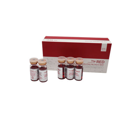 Red Ampoule Dissolve Fat Lipolytic Lipo Lab PPC Solution For Weight Loss