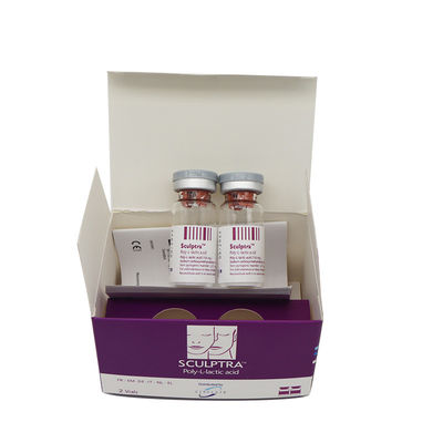 Promotes Collagen Production Sculptra PLLA Poly-L-Lactic Demal Filler Butt Face Inject Sculptra