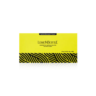 Lemon Bottle Breaking Down Fat Cell Membranes Dissolving Cellulite Weight Loss Injection