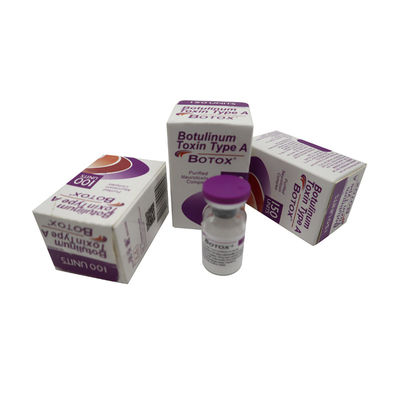 Allergan 100 Iu Saline Botox Hutox Rentox Innotox 50iu  150iu Forehead Wrinkles