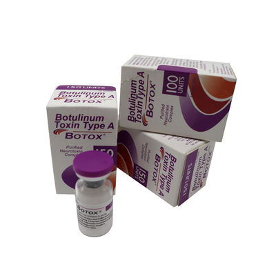 Allergan 100 Iu Saline Botox Hutox Rentox Innotox 50iu  150iu Forehead Wrinkles