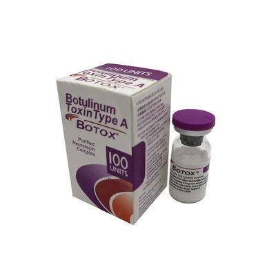 Allergan 100 Iu Saline Botox Hutox Rentox Innotox 50iu  150iu Forehead Wrinkles