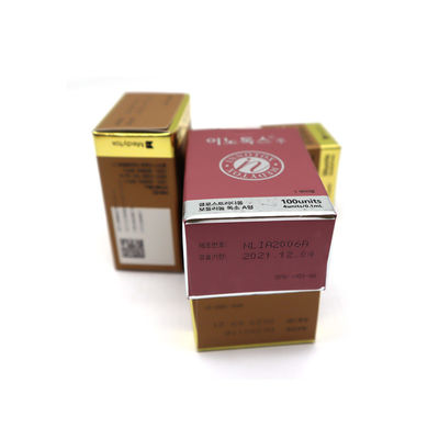 50IU 100U 150UI 200U Allergan Botox Innotox Botulax Nabota Rentox Meditoxin