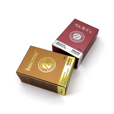 50IU 100U 150UI 200U Allergan Botox Innotox Botulax Nabota Rentox Meditoxin